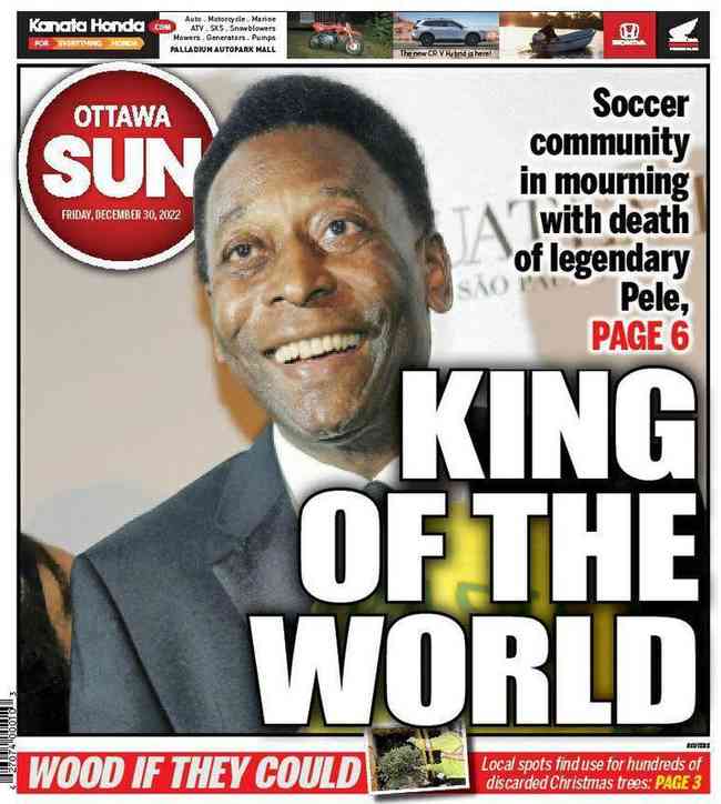 The Canadian newspaper Ottawa Sun