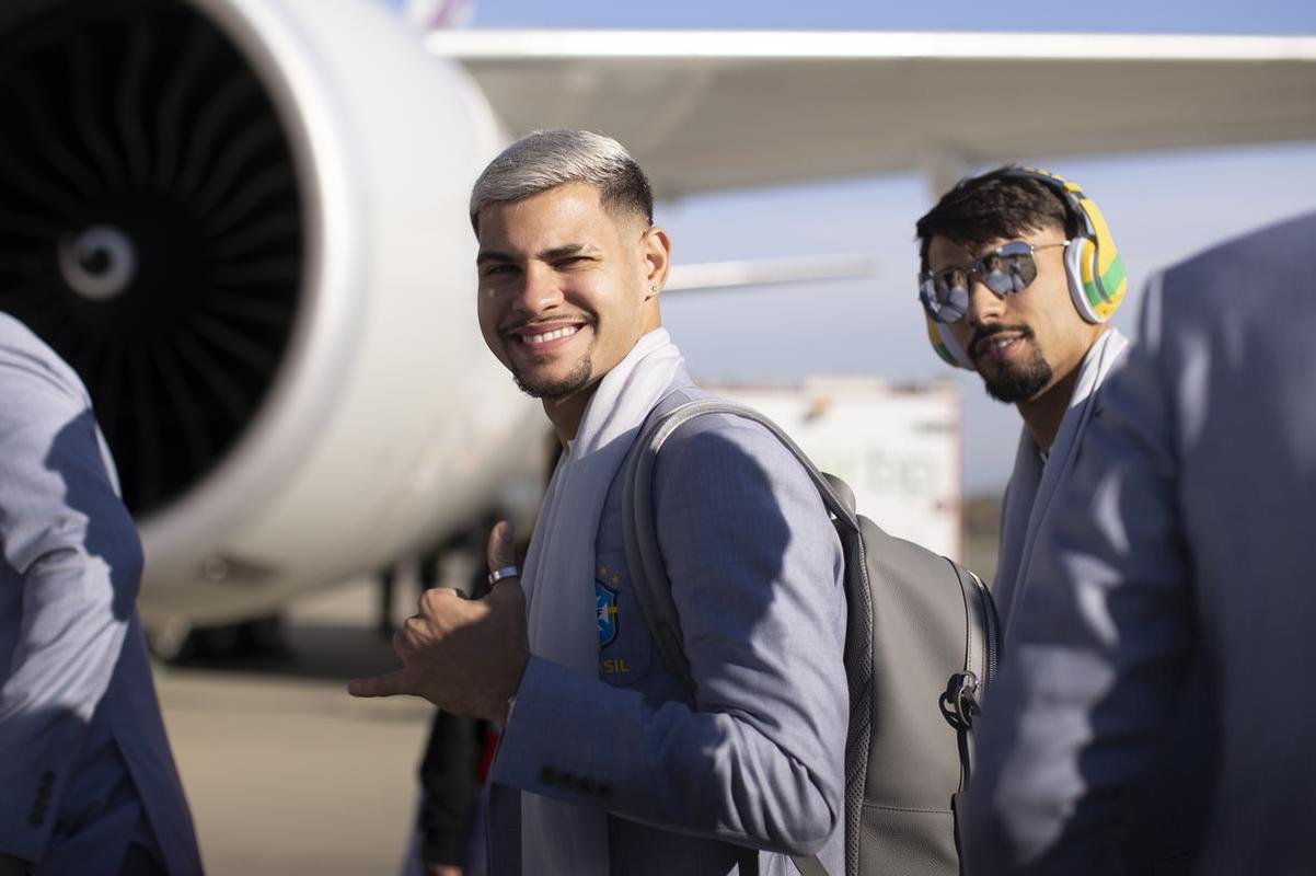 Seleo Brasileira embarca para o Catar