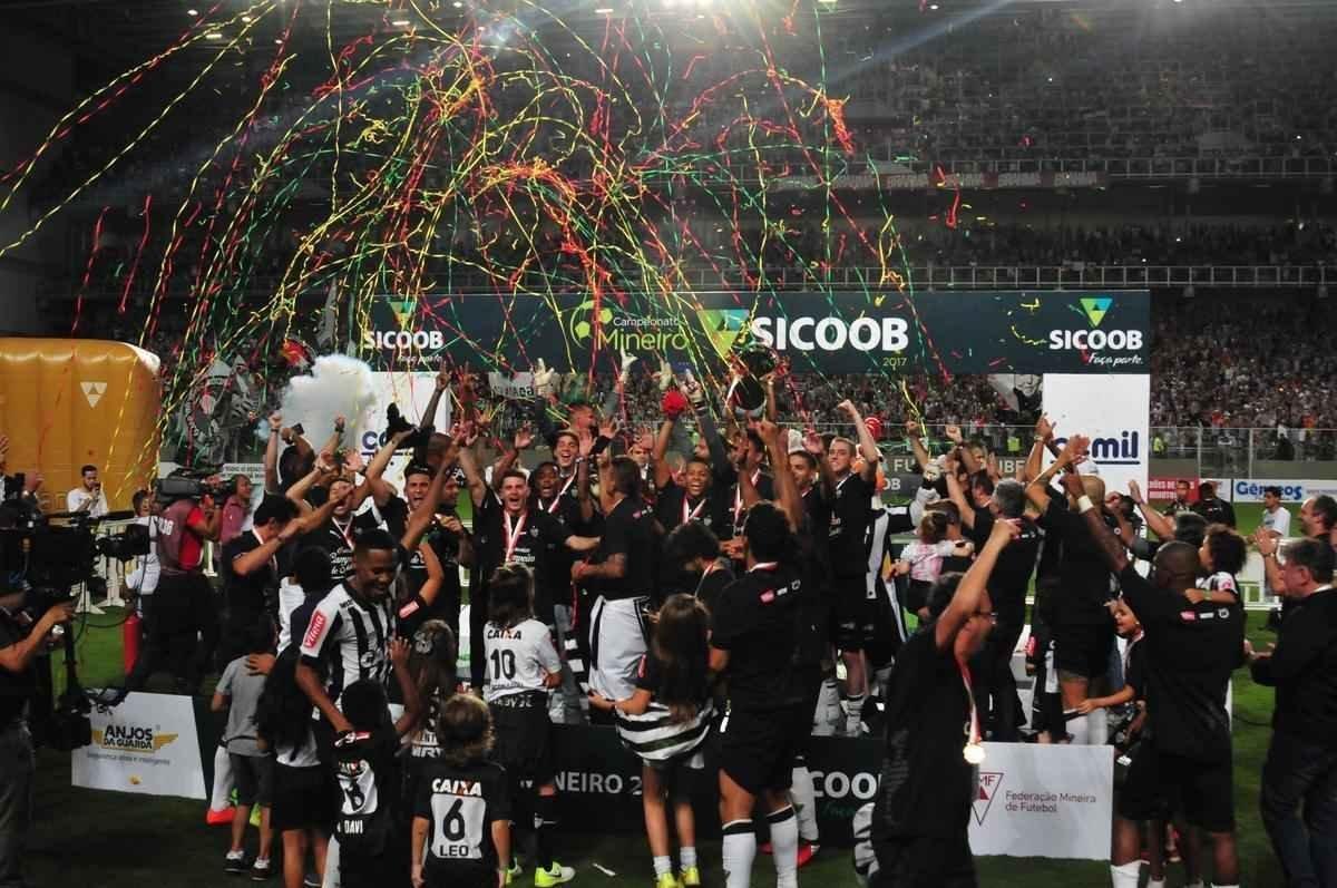 Atltico faz festa no Independncia com a conquista do Campeonato Mineiro 2017
