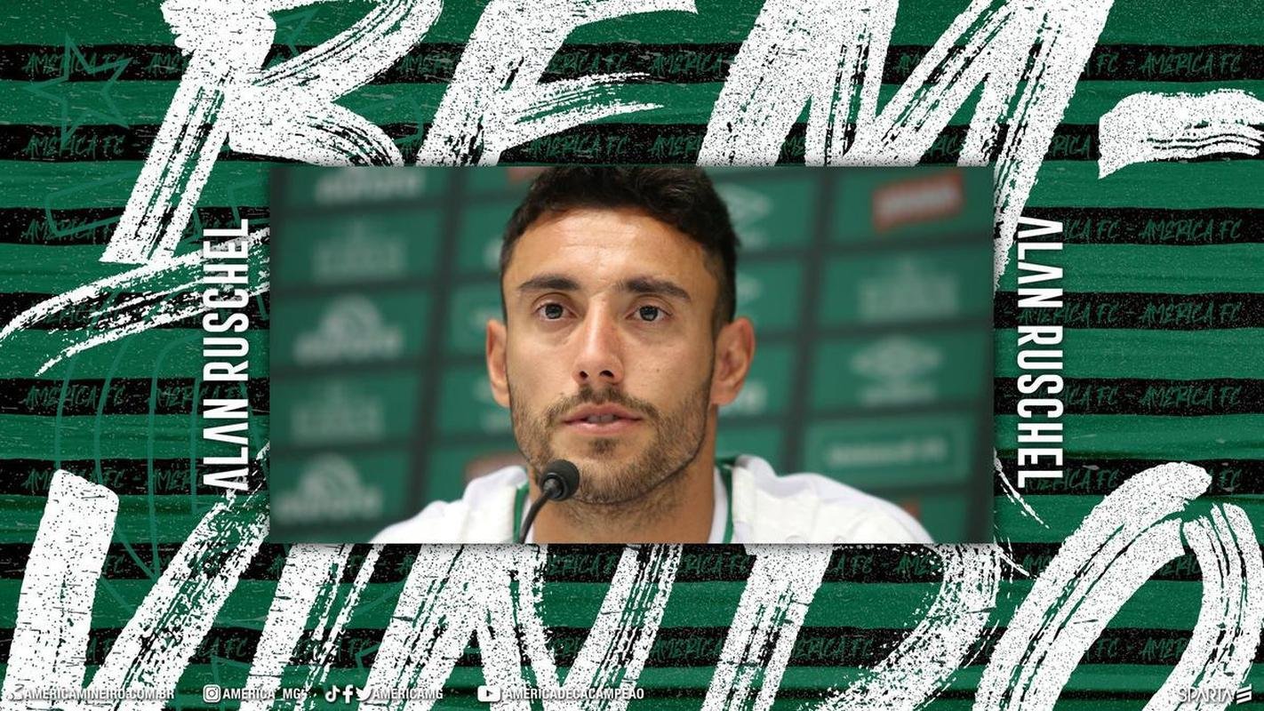 O lateral-esquerdo Alan Ruschel foi o 11 reforo do Amrica para 2021. O defensor, que pertence ao Cruzeiro, assinou contrato de emprstimo at o fim desta temporada. 