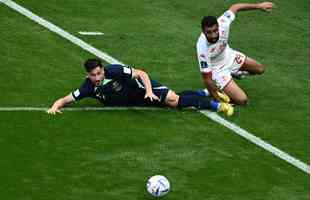 Fotos do jogo entre Tunsia e Austrlia, no Estdio Al Janoub, pela segunda rodada do Grupo D da Copa do Mundo do Catar