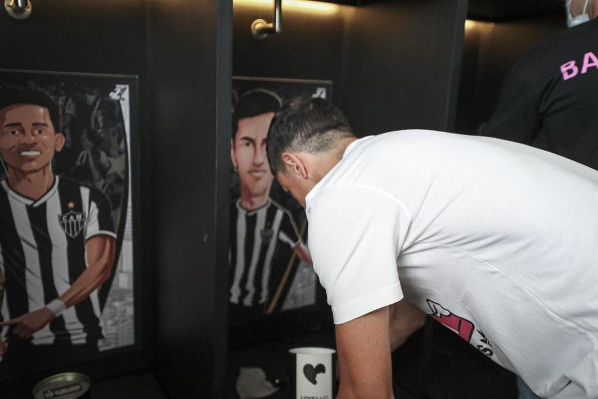 O primeiro dia da pr-temporada do Atltico