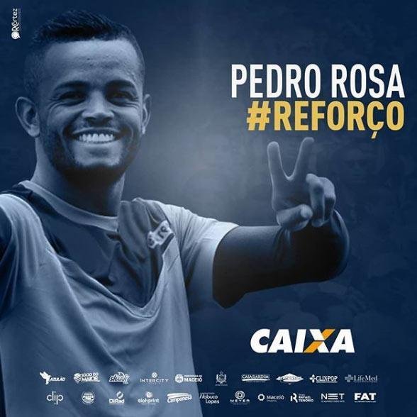 O lateral-esquerdo Pedro Rosa, ex-Sertozinho, foi contratado pelo CSA.