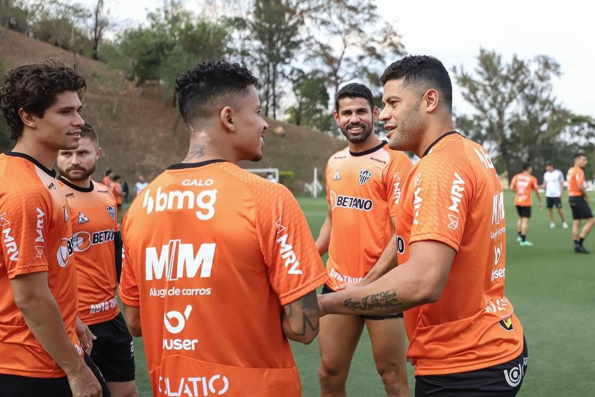 Atltico fecha preparao para semifinal contra o Palmeiras