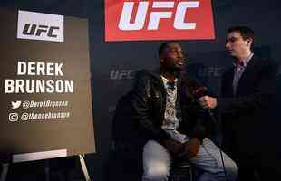 Media Day do UFC reuniu principais atraes do evento em Nova York - Derek Brunson, rival do Spider