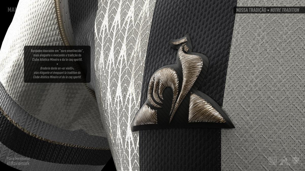 Camisa desenhada por Flvio Markiewicz ganhou o concurso 'Manto da Massa'