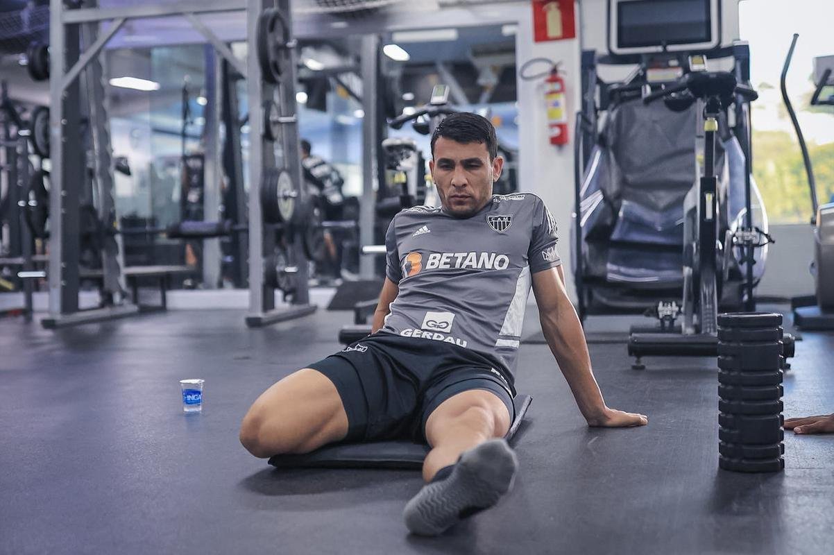 Aps o empate com o Fortaleza, elenco do Atltico treinou na Cidade do Galo, na tarde desta tera-feira (25/10).