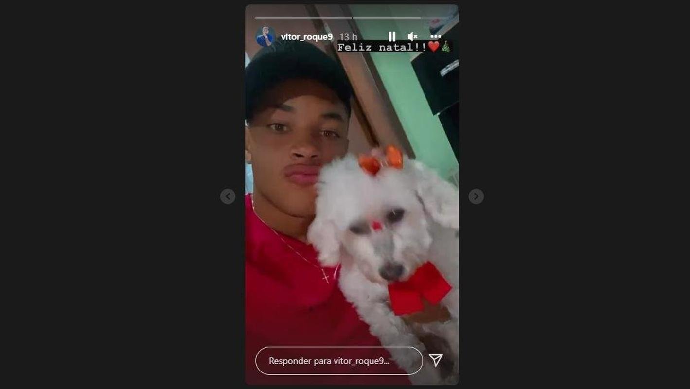 Vitor Roque, atacante do Cruzeiro em 2021