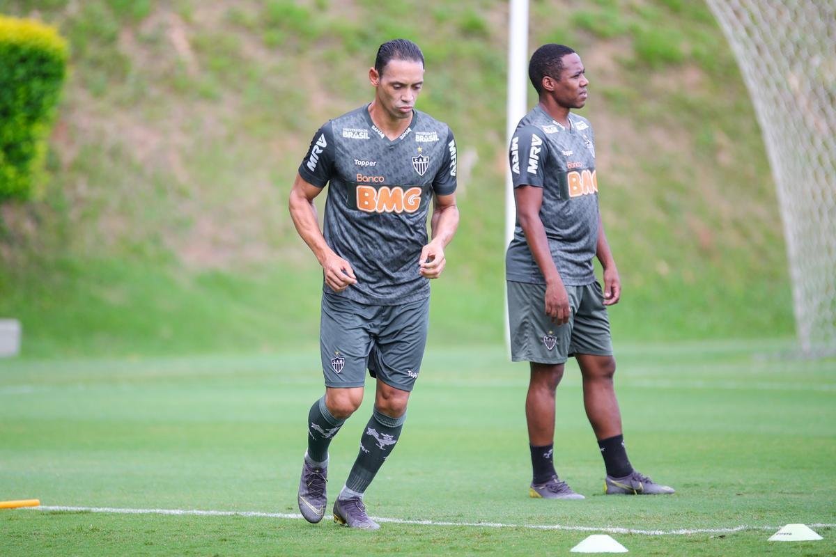 Atltico treinou nesta tera-feira, na Cidade do Galo