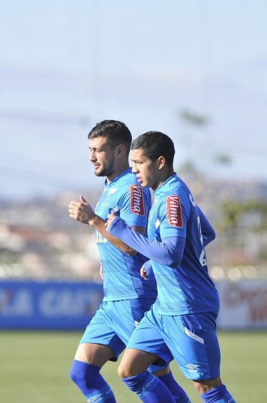 Imagens do treino do Cruzeiro nesta tera-feira (25/07) na Toca da Raposa II