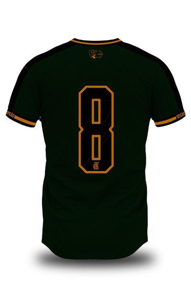 Os 10 modelos finalistas do Camisa Cento e Deca, concurso lanado em homenagem aos 110 anos de histria do Amrica