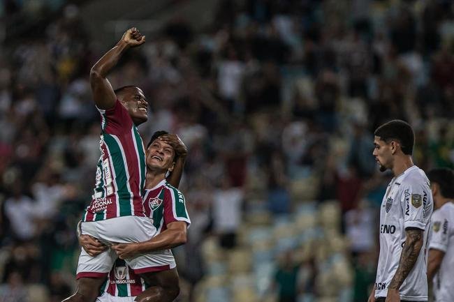 Fotos dos gols do Fluminense sobre o Atltico, no Maracan, em partida pela 10 rodada do Campeonato Brasileiro