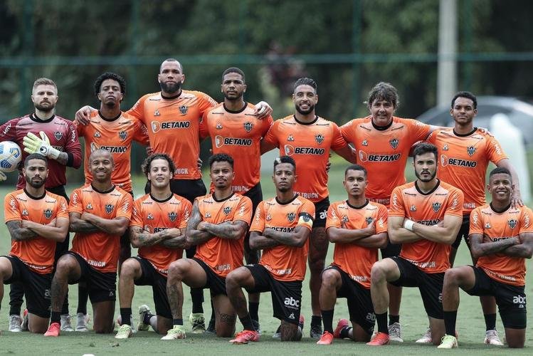 Treinamento do Atlético neste sábado, após o título brasileiro