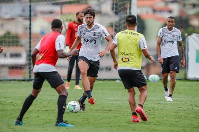 Veja fotos do treino do Atl�tico