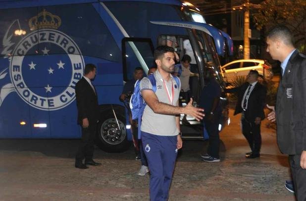 Jogadores do Cruzeiro se reuniram em churrascaria de Belo Horizonte para comemorar o título do Campeonato Mineiro