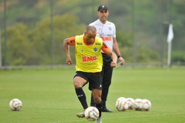 Atltico treinou na tarde desta quinta-feira, na Cidade do Galo