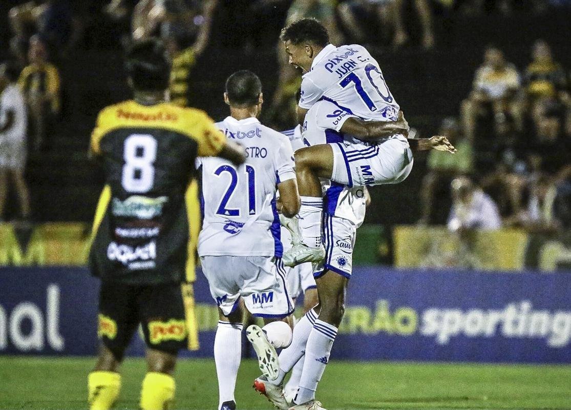 Fotos do jogo entre Novorizontino e Cruzeiro