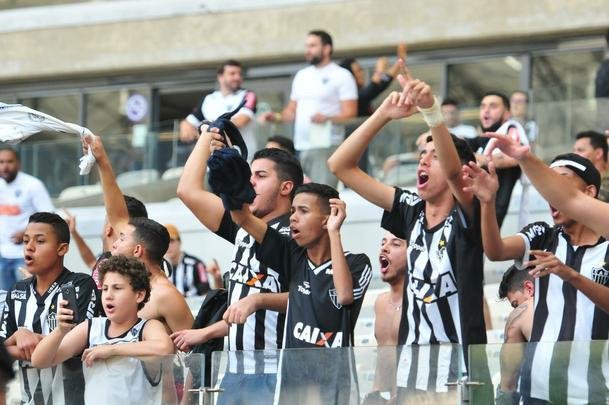 Torcida do Atltico esteve presente no Mineiro, no clssico contra o Cruzeiro