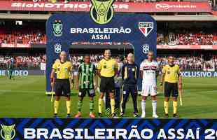 São Paulo x América: fotos do jogo no Morumbi pela Série A