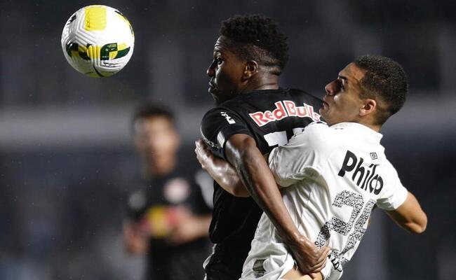 Santos e Bragantino empataram por 2 a 2, na Vila Belmiro, no duelo do primeiro turno
