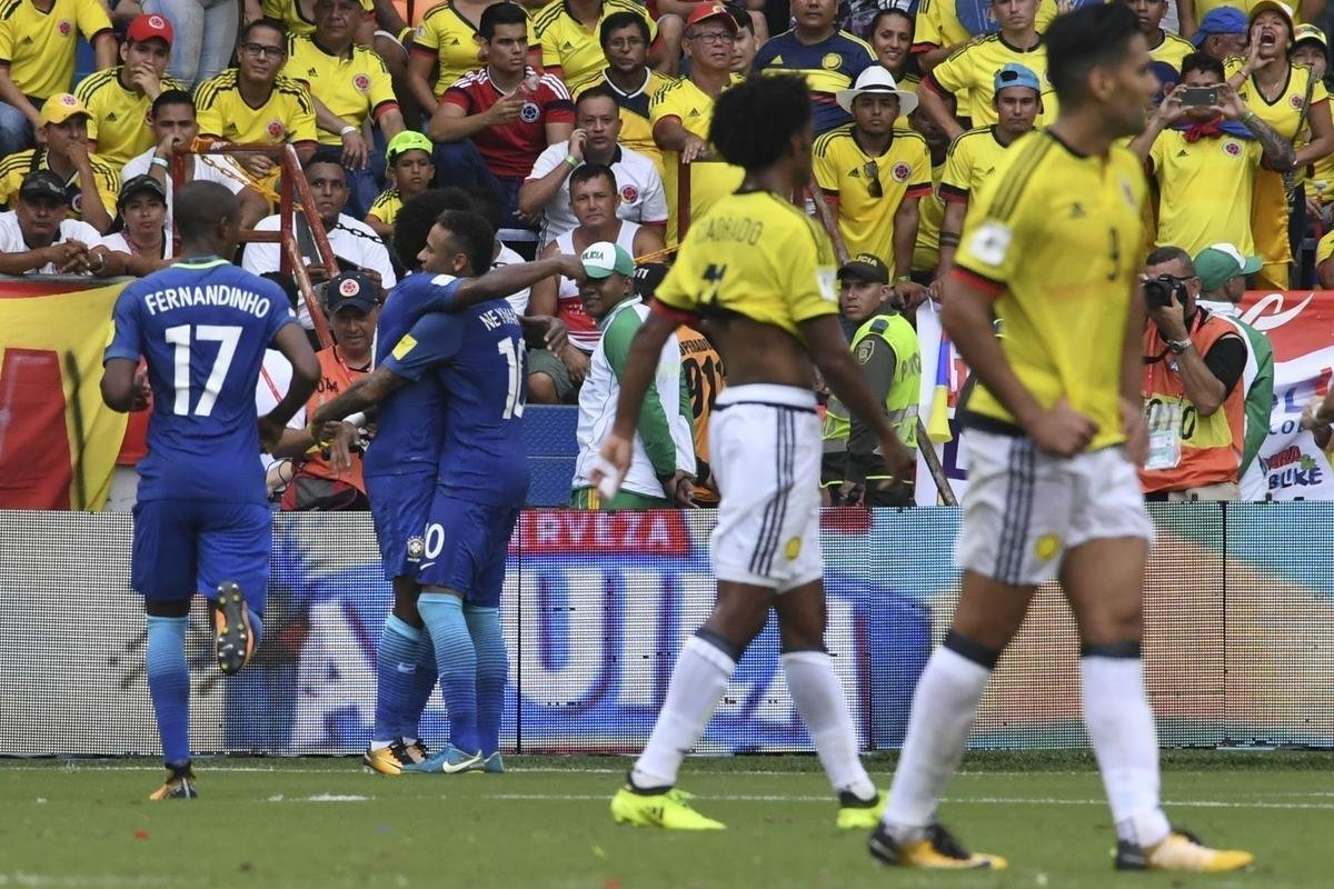 Brasil sai na frente com Willian, mas sofre empate da Colmbia com Falcao Garcia: resultado justo