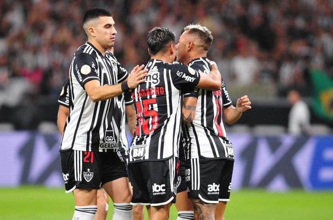 Fotos do jogo entre Atltico-MG e Internacional