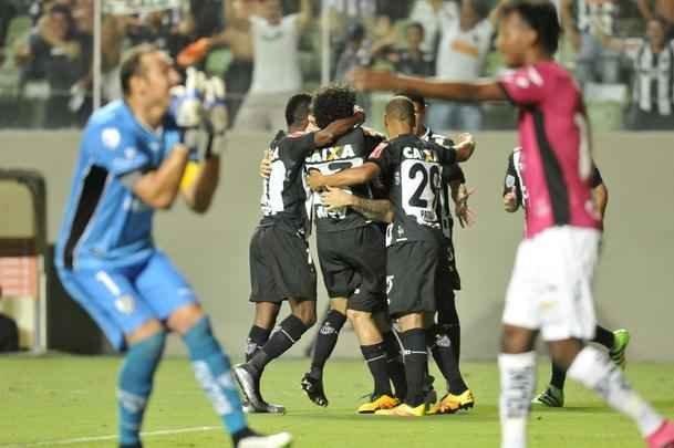 Atltico marcou gol sobre o Del Valle logo aos trs minutos, com Pratto, e explodiu Independncia