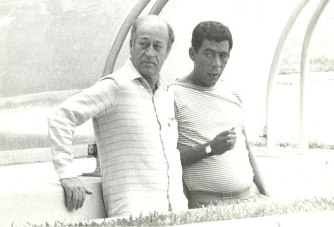 25/03/1986 - Jair Bala quando foi tcnico do Cruzeiro