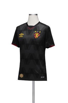 Terceiro uniforme do Sport, que estará entre as equipes que disputarão o Pernambucano este ano