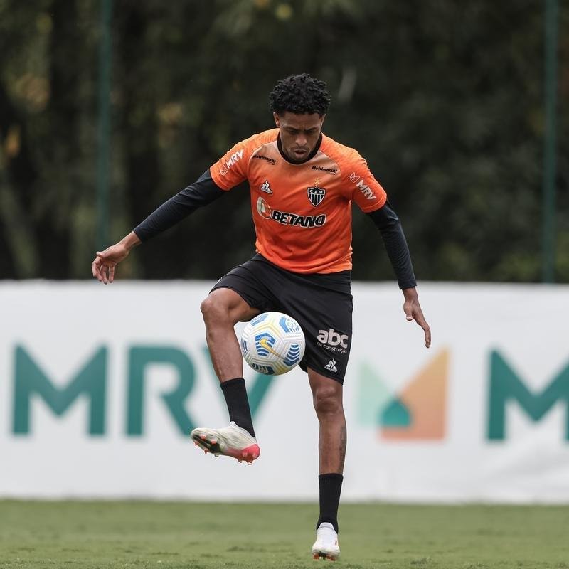 Fotos do treino do Atltico neste domingo, 14/11/2021