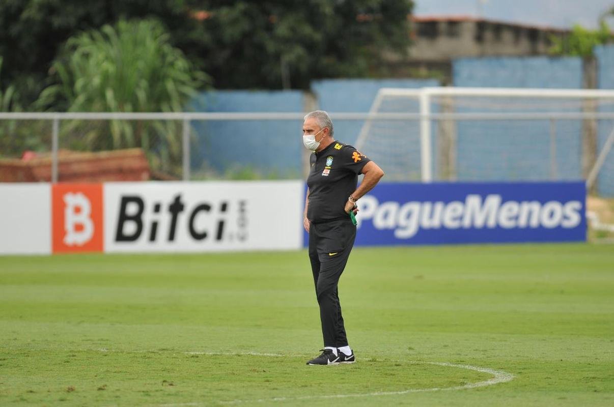 Seleo Brasileira concluiu na Toca da Raposa II, CT do Cruzeiro, em BH, a preparao para enfrentar o Paraguai no Mineiro pelas Eliminatrias da Copa do Mundo do Catar
