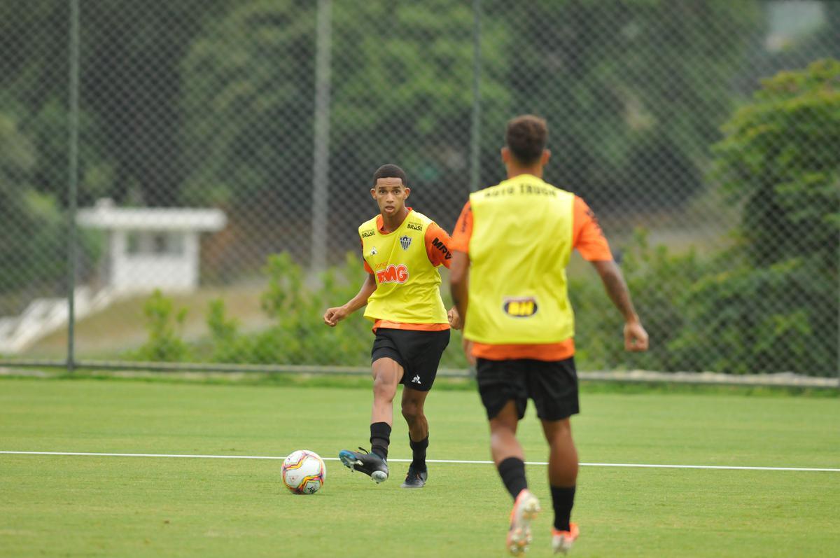 Atltico treinou na tarde desta quinta-feira, na Cidade do Galo