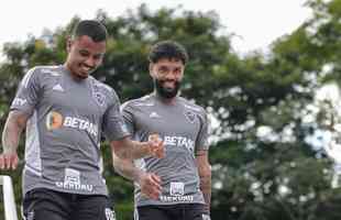 Atltico treinou nesta quinta-feira (26/1) na Cidade do Galo