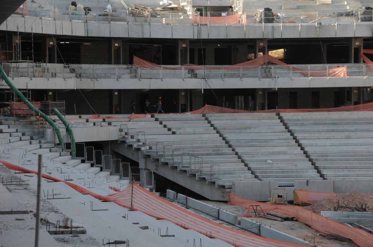 Futuro estdio do Galo, Arena MRV est com 60% das obras concludas