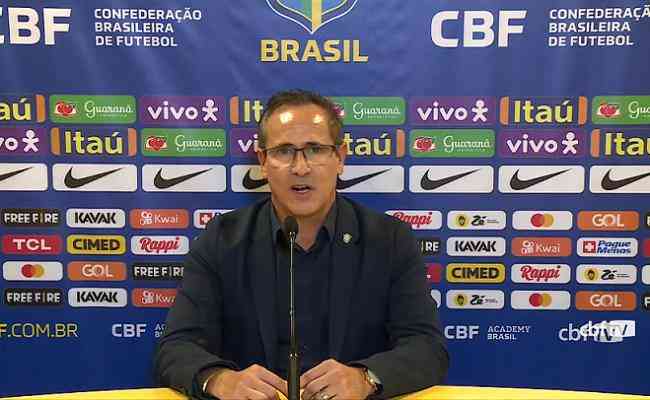 Técnico Dudu Patetuci anunciou a convocação da Seleção Brasileira Sub-15 nesta segunda-feira