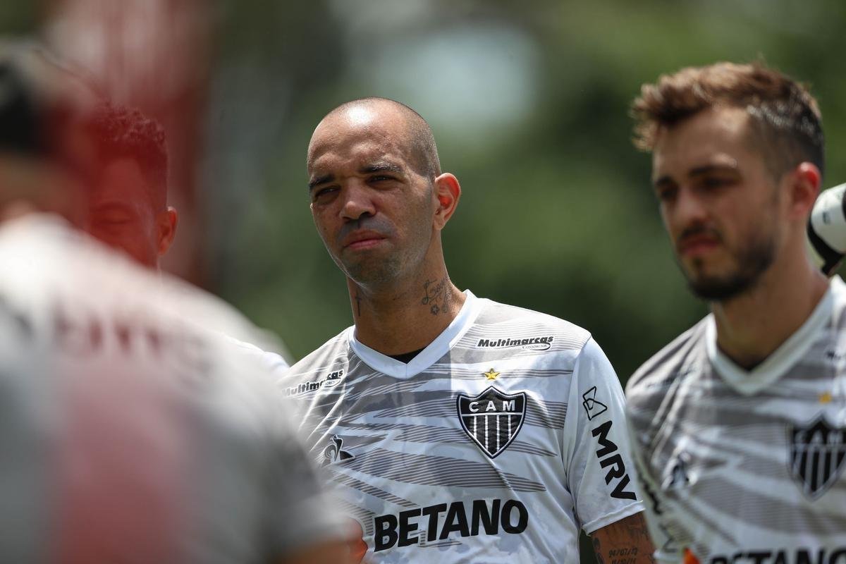Fotos do treino do Atlético nesta quarta-feira, que contou com Nacho Fernández