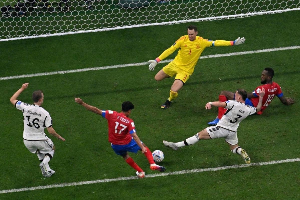 No Estdio Al Bayt, Costa Rica e Alemanha duelaram pela terceira ltima rodada do Grupo E da Copa do Mundo do Catar