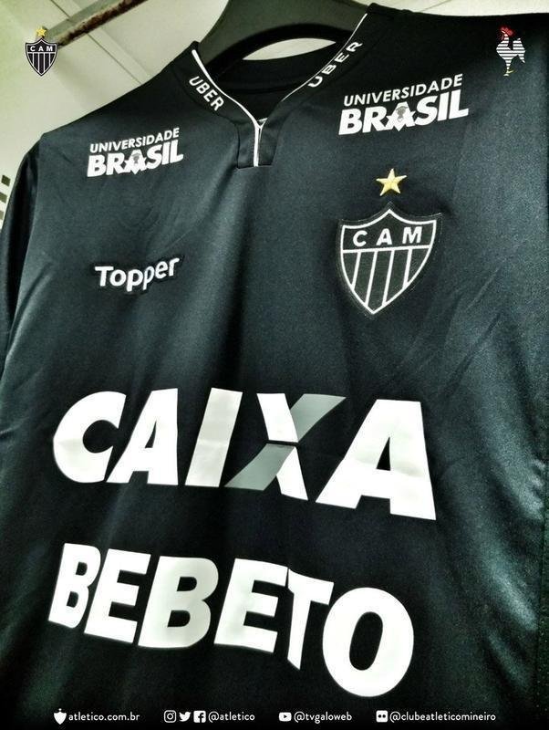 Uniforme do Atltico para o jogo contra o Figueirense leva homenagem a Bebeto de Freitas