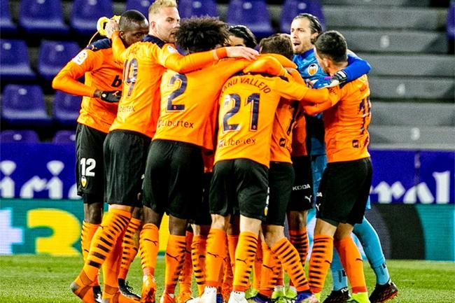 Valencia bateu o Valladolid neste domingo, por 1 a 0