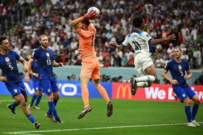 Imagens da partida entre Inglaterra e Estados Unidos, pelo Grupo A da Copa do Mundo de 2022