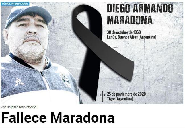 Peridico 'Marca', da Espanha