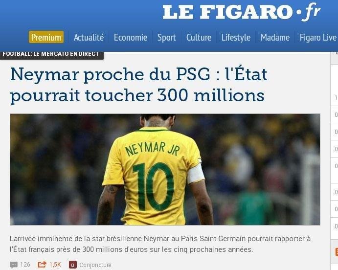 Le Figaro: transao pode chegar a 300 milhes de euros