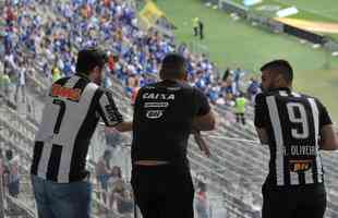 Fotos da torcida do Atltico na primeira final do Mineiro, contra o Cruzeiro, no Mineiro