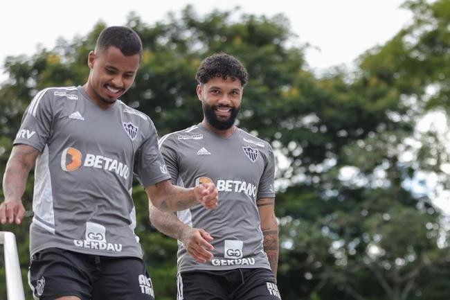 Atlético treinou nesta quinta-feira (26/1) na Cidade do Galo