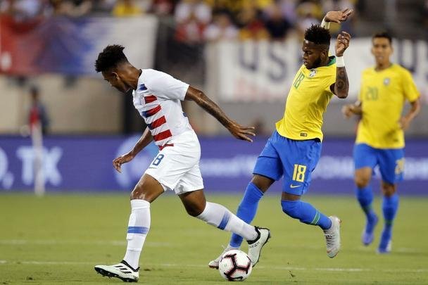 Brasil iniciou a preparao visando  Copa Amrica de 2019 com amistoso diante dos EUA em Nova Jersey