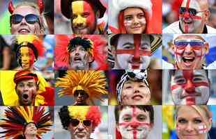 Belgas e ingleses acompanham lance a lance a deciso deste sbado, para saber quem fica com o terceiro lugar do Mundial da Rssia