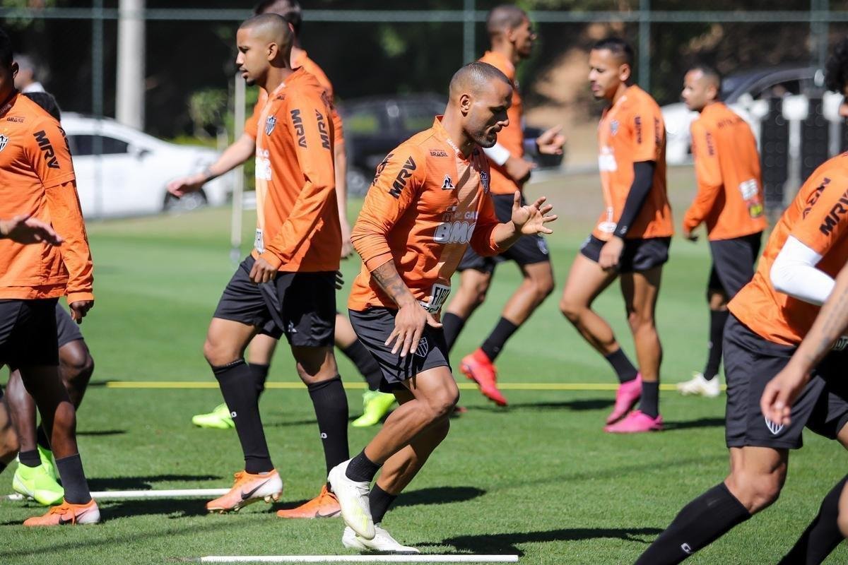 Atltico fez, nesta sexta, ltimo treino antes do duelo na Arena da Baixada