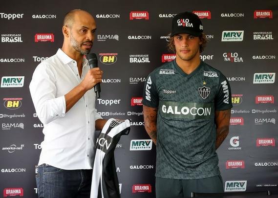 Fotos da apresentao de Guga no Atltico