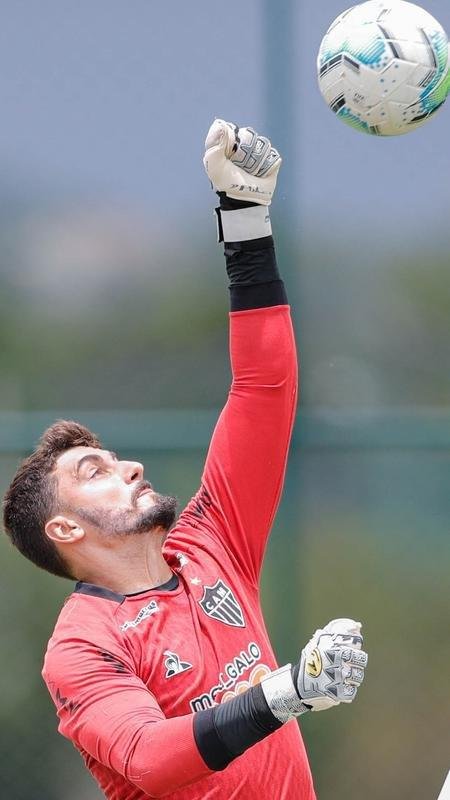 Fotos do último treino do Atlético antes de encarar o Corinthians