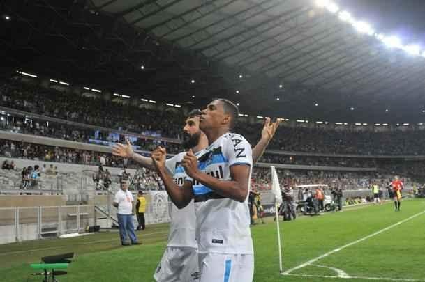 Pedro Rocha cala o Mineiro com primeiro gol do Grmio no jogo de ida da final da Copa do Brasil